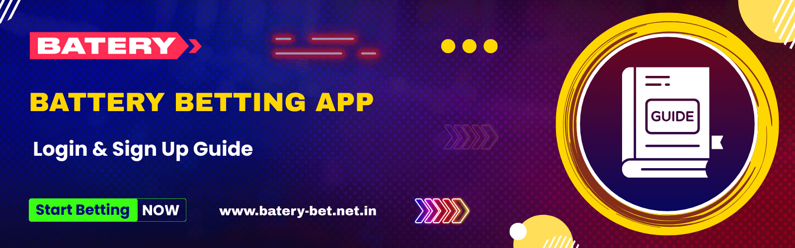 Battery Betting App Sign Up Guide
